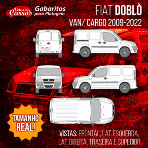 Gabarito Fiat Doblo 2009 a 2022