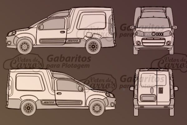 Fiat Fiorino Baú Cargo Van 2013 2022